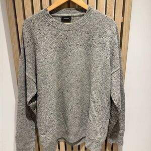 Zanerobe Speckled Gray Crewneck Sweater
